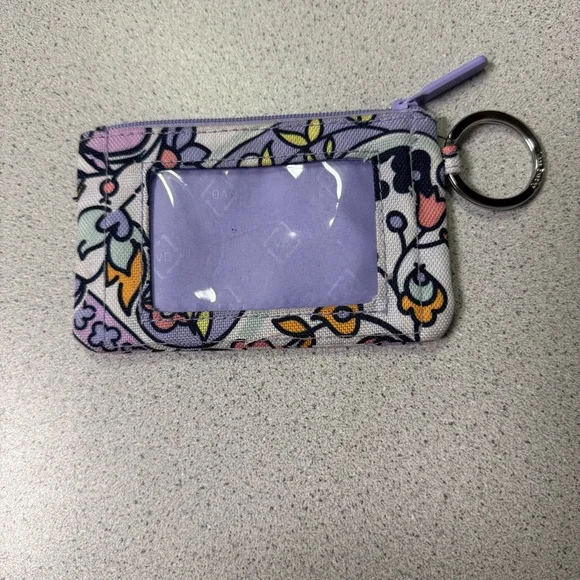 Vera Bradley “Maddalena Paisley Soft” Zip ID case.  Very good condition. - Picture 2 of 8